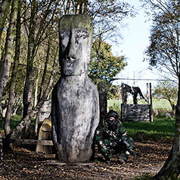 Paintballing near Stockton with Undersiege Paintball