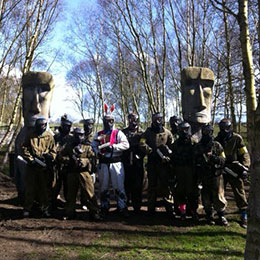 Paintballing near Durham with Undersiege Paintball